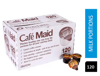 Cafe Maid Luxury Coffee Creamer Pots 12ml (Pack of 120) A02082 - ONE CLICK SUPPLIES