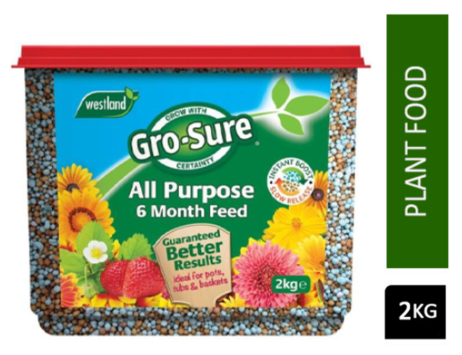 Westland Gro-Sure All Purpose 6 Month Feed 2kg - ONE CLICK SUPPLIES