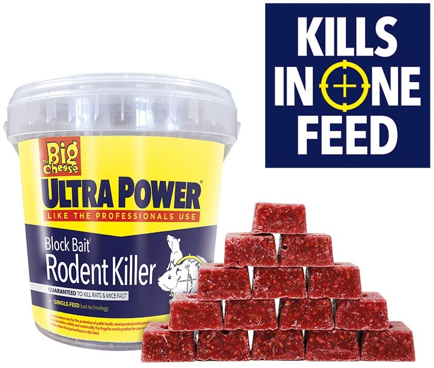 Big Cheese Ultra Power Block Bait Killer Station Refill 15x20g (STV568) - ONE CLICK SUPPLIES