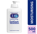 E45 Dermatological Moisturising Body/Hand Lotion for Dry Skin, 500ml - ONE CLICK SUPPLIES