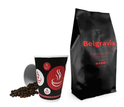 Belgravia Signature Blend Coffee Beans 1kg - ONE CLICK SUPPLIES