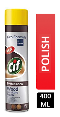 Cif Professional Wood Furniture Polish 400ml - ONE CLICK SUPPLIES