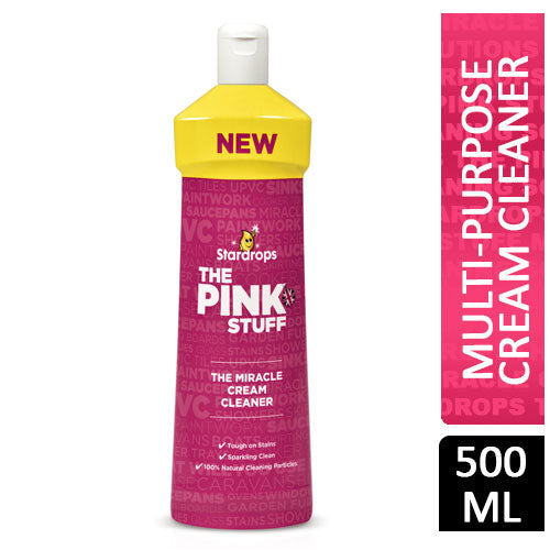 Stardrops The Pink Stuff The Miracle Multi-Purpose Cream Cleaner 500ml - ONE CLICK SUPPLIES