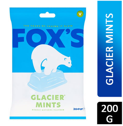 Fox's Glacier Mints 200g {Wrapped Sweets} - ONE CLICK SUPPLIES