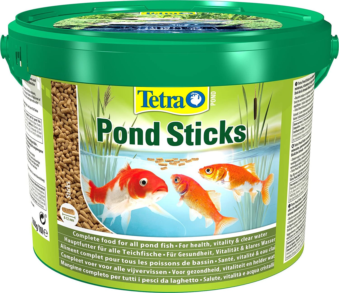 Tetra Pond Sticks Tub 10L , 1.2k - ONE CLICK SUPPLIES