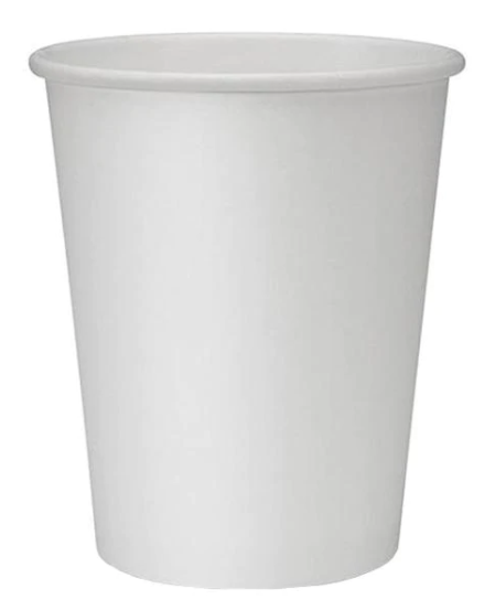 Belgravia 12oz White Paper Cups 1000s - ONE CLICK SUPPLIES