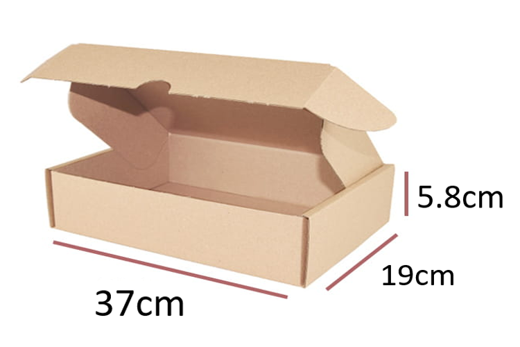 Belgravia [M} Dye-Cut Postal Box 50 Pack (H8.5cm x L19cm x W37cm) - ONE CLICK SUPPLIES