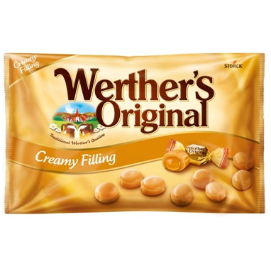 Werthers Original Creamy Filling 1kg - ONE CLICK SUPPLIES