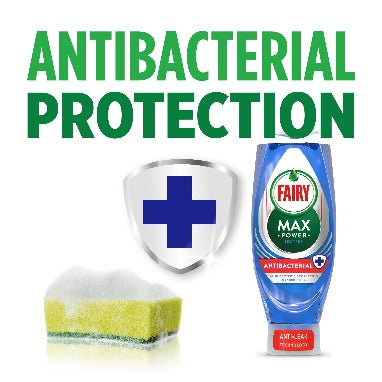 Fairy Washing Up Liquid Max Power Tea Tree Antibacterial 660ml - ONE CLICK SUPPLIES