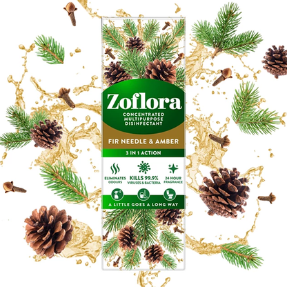 Zoflora Disinfectant Fir Needle & Amber 500ml - ONE CLICK SUPPLIES