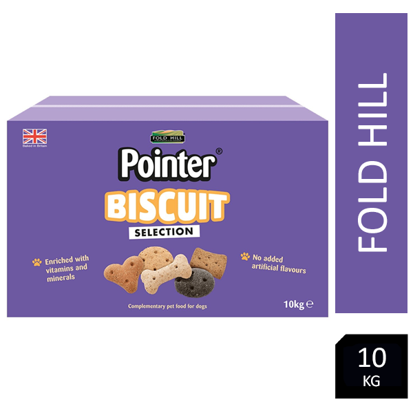 Fold Hill Pointer Biscuit Selection 10kg - ONE CLICK SUPPLIES