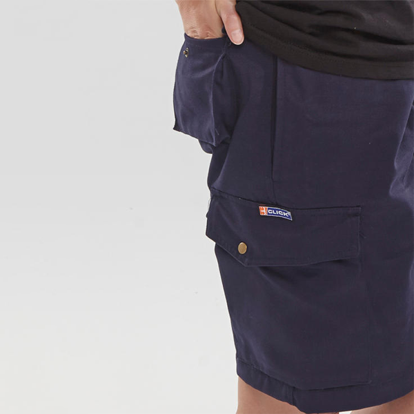 B-Click Navy Work Shorts {All Sizes}