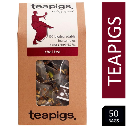 Teapigs Chai Whole Leaf Temple Tea Bags 50's - 300's