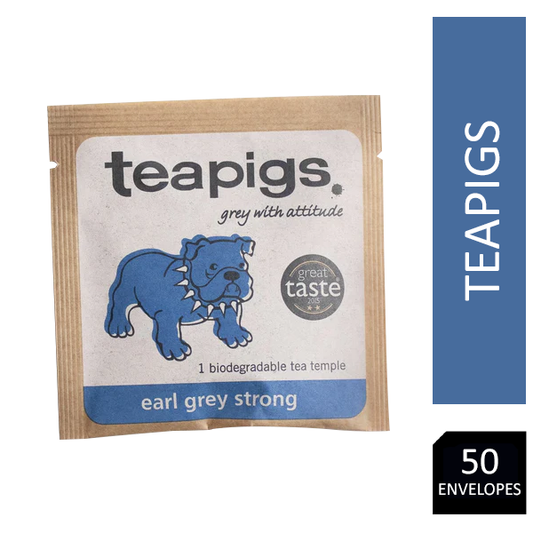 Teapigs Earl Grey Strong Temple Tea Bags ENVELOPED 50's - 300's