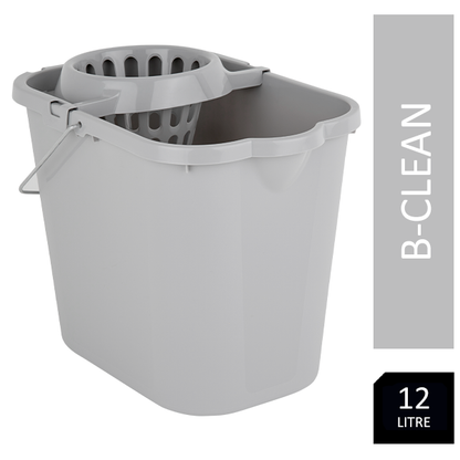 Wham Everyday Mop Bucket Cool Grey 12 Litre