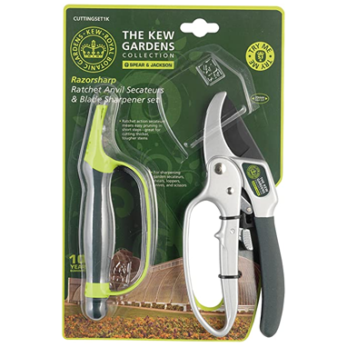 Spear & Jackson Kew Secateurs & Sharpener Gift Set - ONE CLICK SUPPLIES