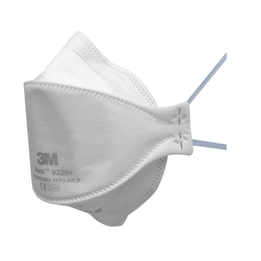 3M Flat Fold Respirator Mask (9320+) - ONE CLICK SUPPLIES