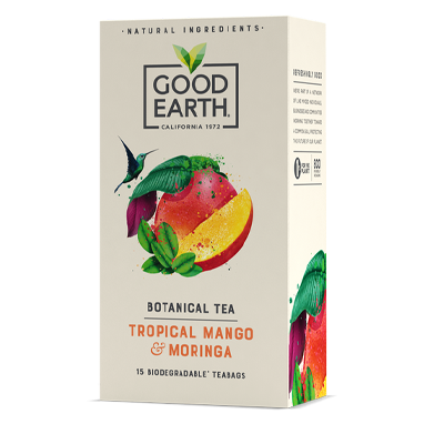 Good Earth Botanical Tea Tropical Mango & Moringa 5 x 15's - ONE CLICK SUPPLIES