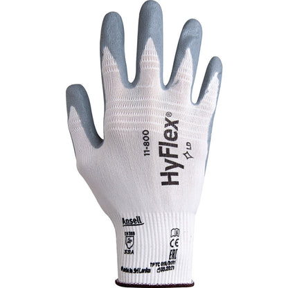 Ansell Hyflex Grey Foam Gloves (Pair) - ONE CLICK SUPPLIES