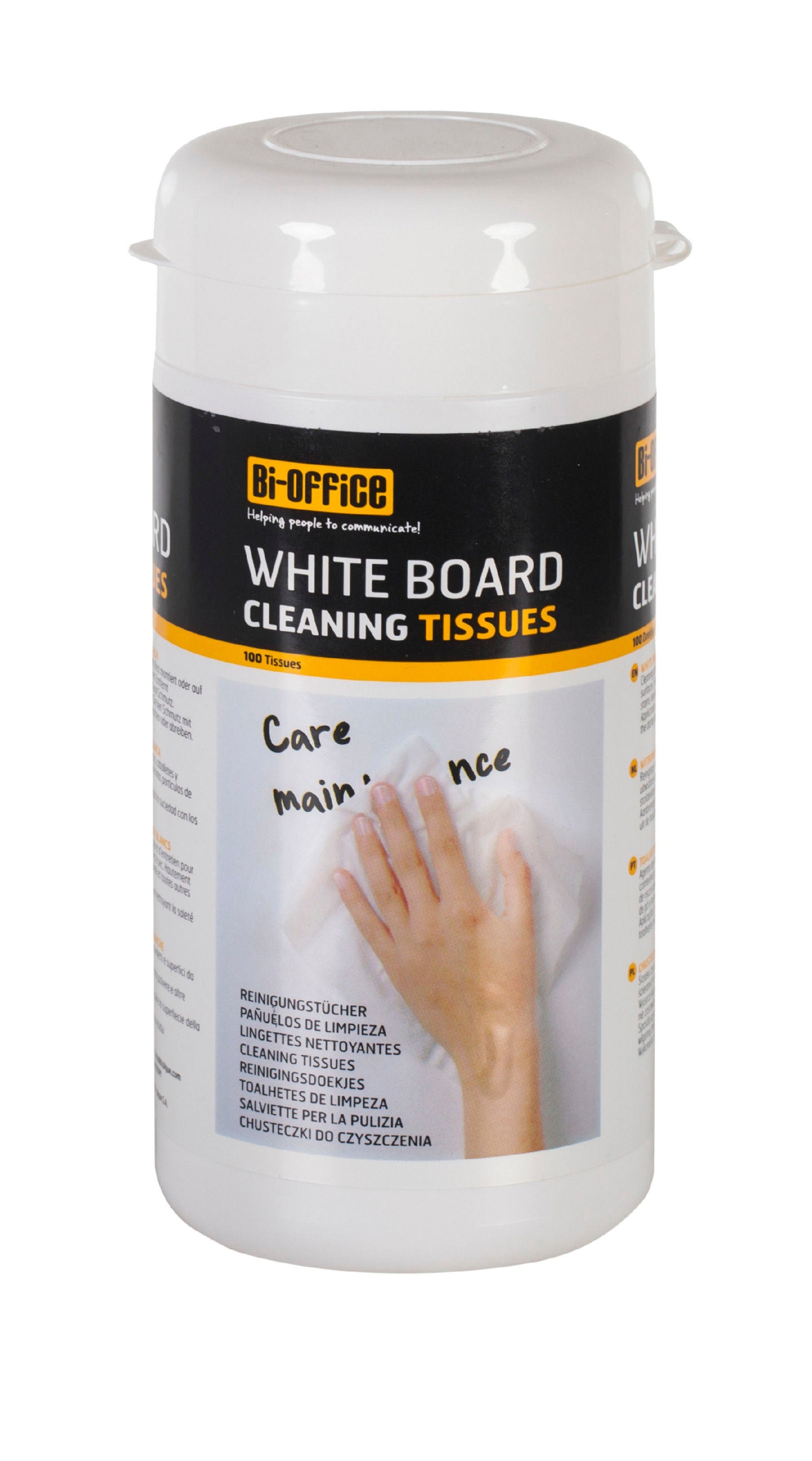 Bi-Office Whiteboard Cleaning Tissues (Pack 100) - BC02 - ONE CLICK SUPPLIES