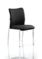 Academy Visitor Chair Black Fabric Back Without Arms BR000004 - ONE CLICK SUPPLIES