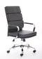 Advocate Executive Chair Black Soft Bonded Leather With Arms BR000204 - ONE CLICK SUPPLIES