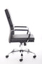 Advocate Executive Chair Black Soft Bonded Leather With Arms BR000204 - ONE CLICK SUPPLIES