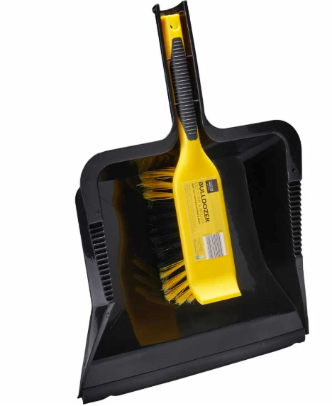 Bentley Brushware.Bulldozer Heavy Duty Dustpan & Brush Set - ONE CLICK SUPPLIES