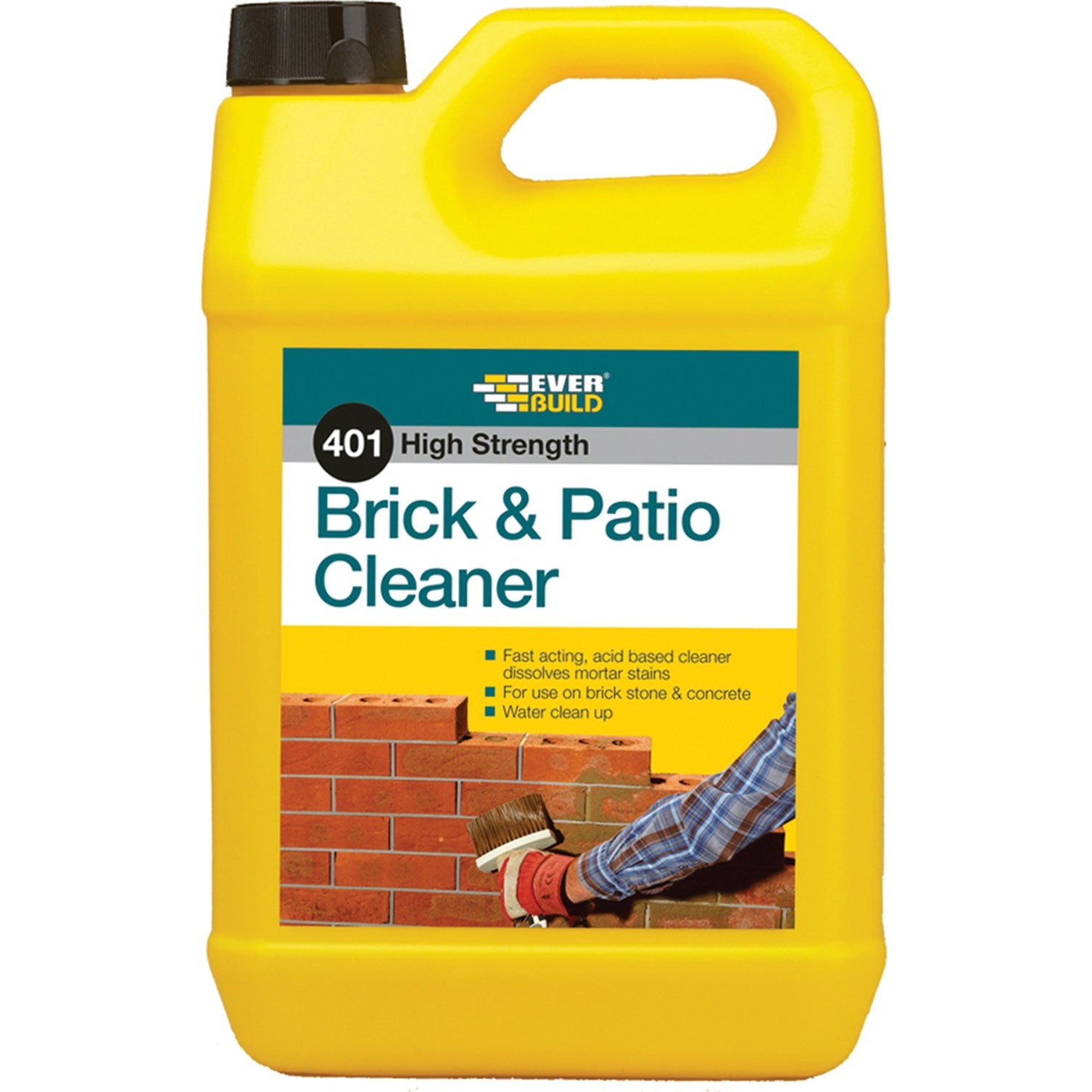 Everbuild 401 Brick & Patio Cleaner 5Ltr.- BC5L - ONE CLICK SUPPLIES