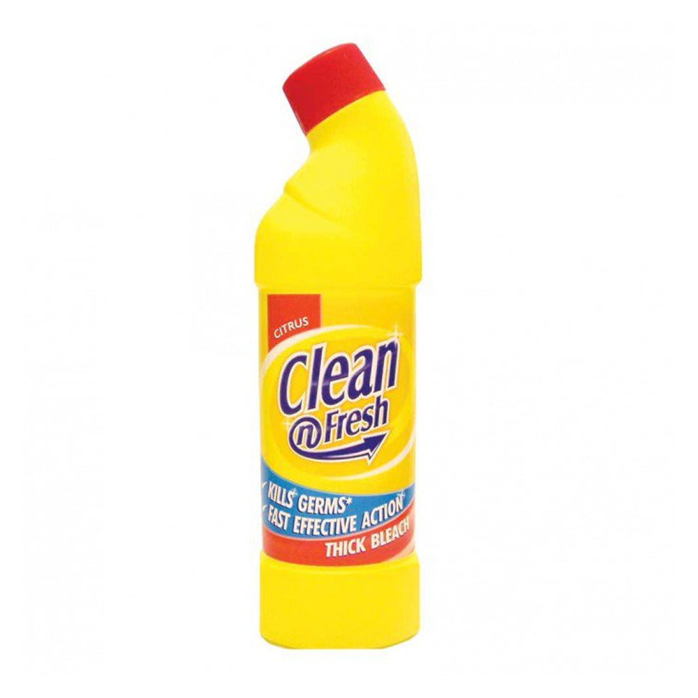 Clean And Fresh Thick Citrus Bleach 750ml - ONE CLICK SUPPLIES