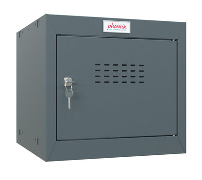 Phoenix CL Series Size 1 Cube Locker in Antracite Grey with Key Lock CL0344AAK - ONE CLICK SUPPLIES