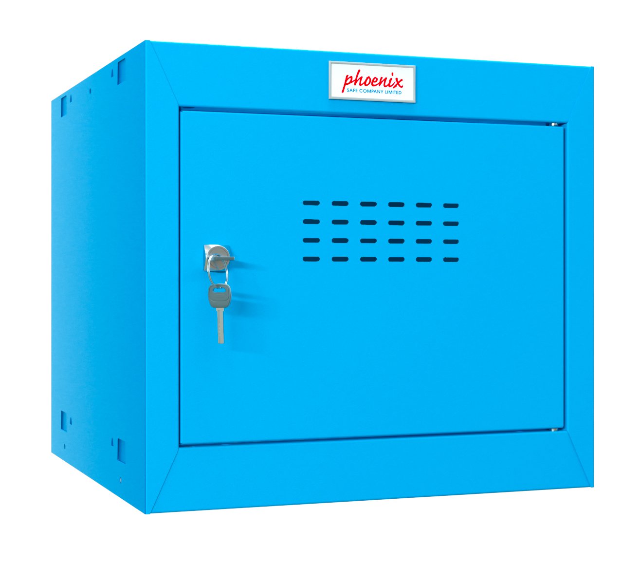 Phoenix CL Series Size 1 Cube Locker in Blue with Key Lock CL0344BBK - ONE CLICK SUPPLIES