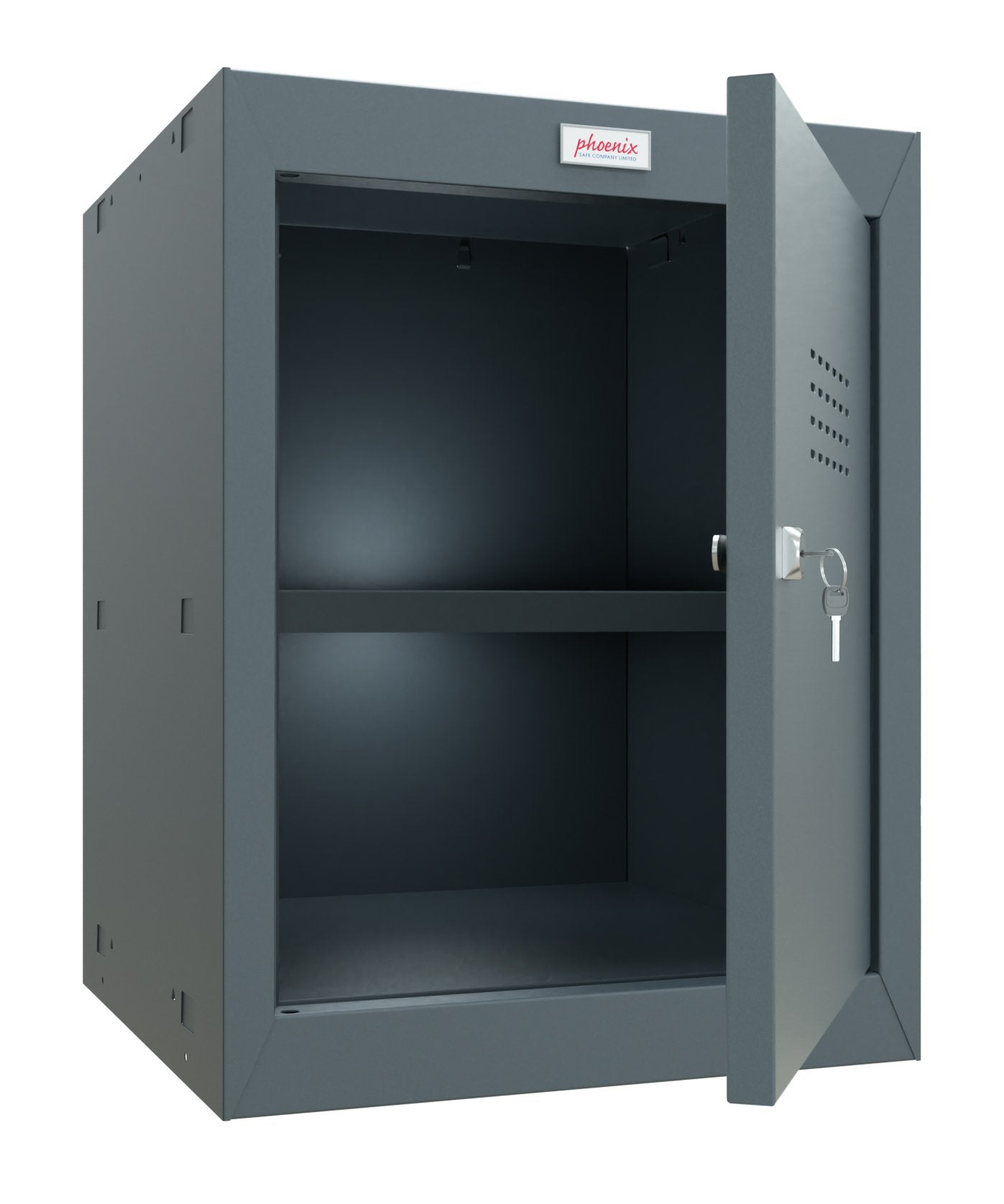 Phoenix CL Series Size 2 Cube Locker in Antracite Grey with Key Lock CL0544AAK - ONE CLICK SUPPLIES