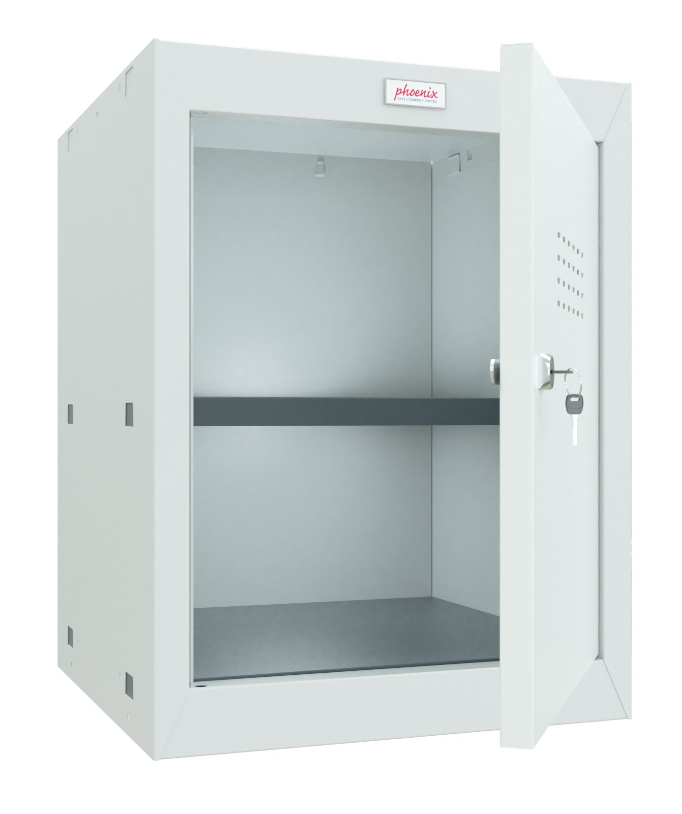 Phoenix CL Series Size 2 Cube Locker in Light Grey with Key Lock CL0544GGK - ONE CLICK SUPPLIES