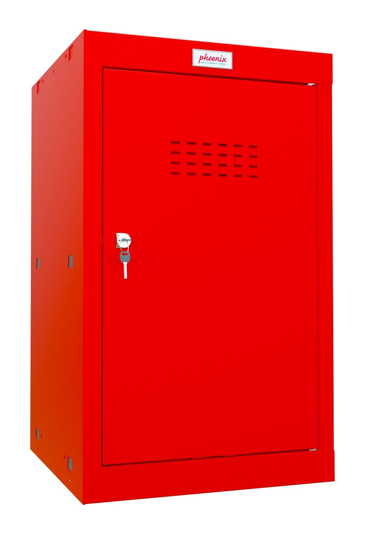 Phoenix CL Series Size 3 Cube Locker in Red with Key Lock CL0644RRK - ONE CLICK SUPPLIES