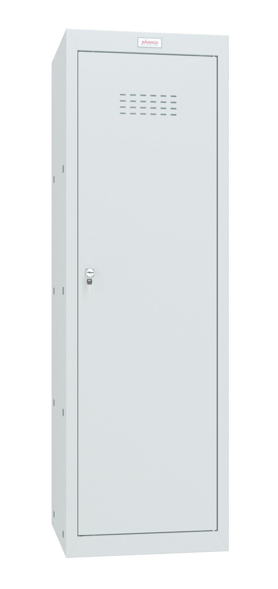 Phoenix CL Series Size 4 Cube Locker in Light Grey with Key Lock CL1244GGK - ONE CLICK SUPPLIES