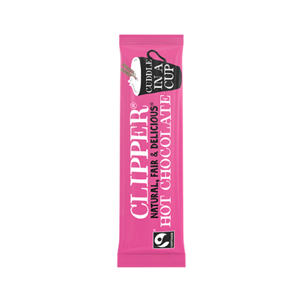 Clipper Fairtrade Hot Chocolate Sachets 100 x 28g - ONE CLICK SUPPLIES