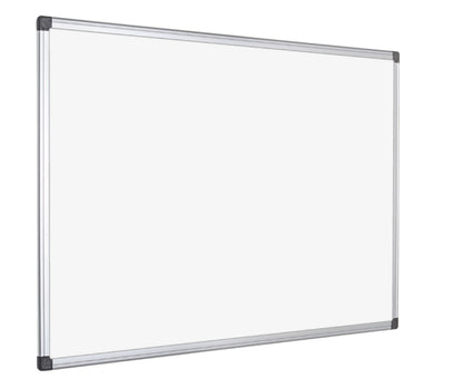 Bi-Office Maya Magnetic Enamel Whiteboard Aluminium Frame 1800x900mm - CR1101170 - ONE CLICK SUPPLIES