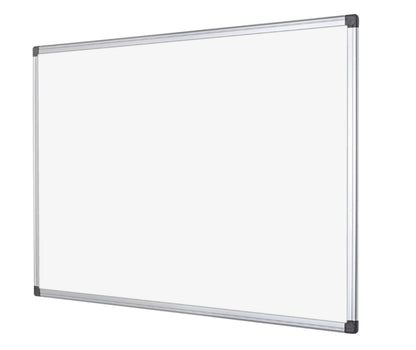 Bi-Office Maya Magnetic Enamel Whiteboard Aluminium Frame 1800x900mm - CR1101170 - ONE CLICK SUPPLIES