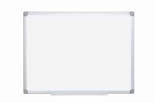 Bi-Office Earth-It Magnetic Enamel Whiteboard Aluminium Frame 1800x1200mm - CR1220790 - ONE CLICK SUPPLIES