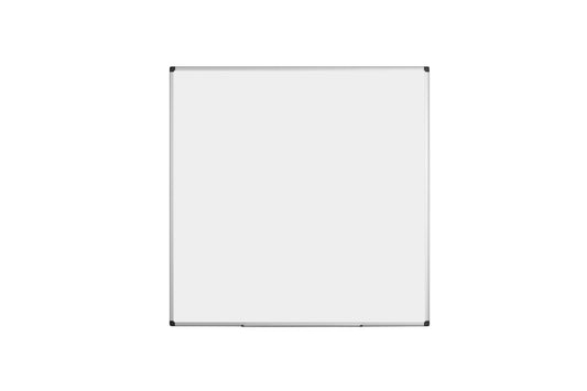 Bi-Office Maya Magnetic Enamel Whiteboard Aluminium Frame 1200x1200mm - CR1701170 - ONE CLICK SUPPLIES