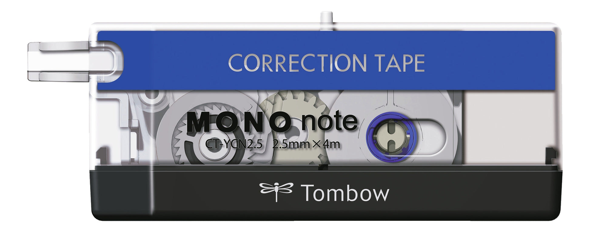 Tombow MONO Note Correction Tape Roller 2.5mmx4m White - CT-YCN2.5-B - ONE CLICK SUPPLIES