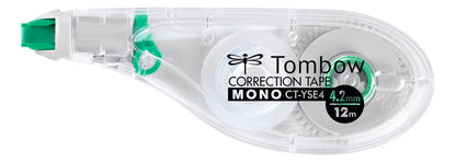 Tombow MONO YSE4 Correction Tape Roller 4.2mmx12m White - CT-YSE4 - ONE CLICK SUPPLIES