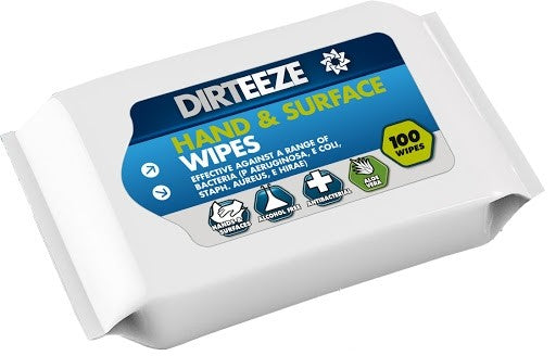 Dirteeze Hand and Surface Wet Wipes 100 Sheets - ONE CLICK SUPPLIES