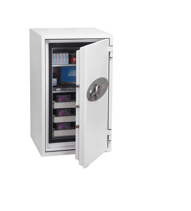 Phoenix Data Commander Size 1 Data Safe Electronic Lock White DS4621E - ONE CLICK SUPPLIES