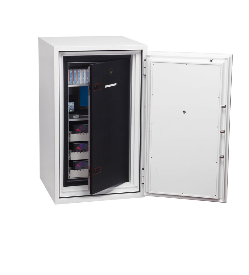 Phoenix Data Commander Size 1 Data Safe Electronic Lock White DS4621E - ONE CLICK SUPPLIES