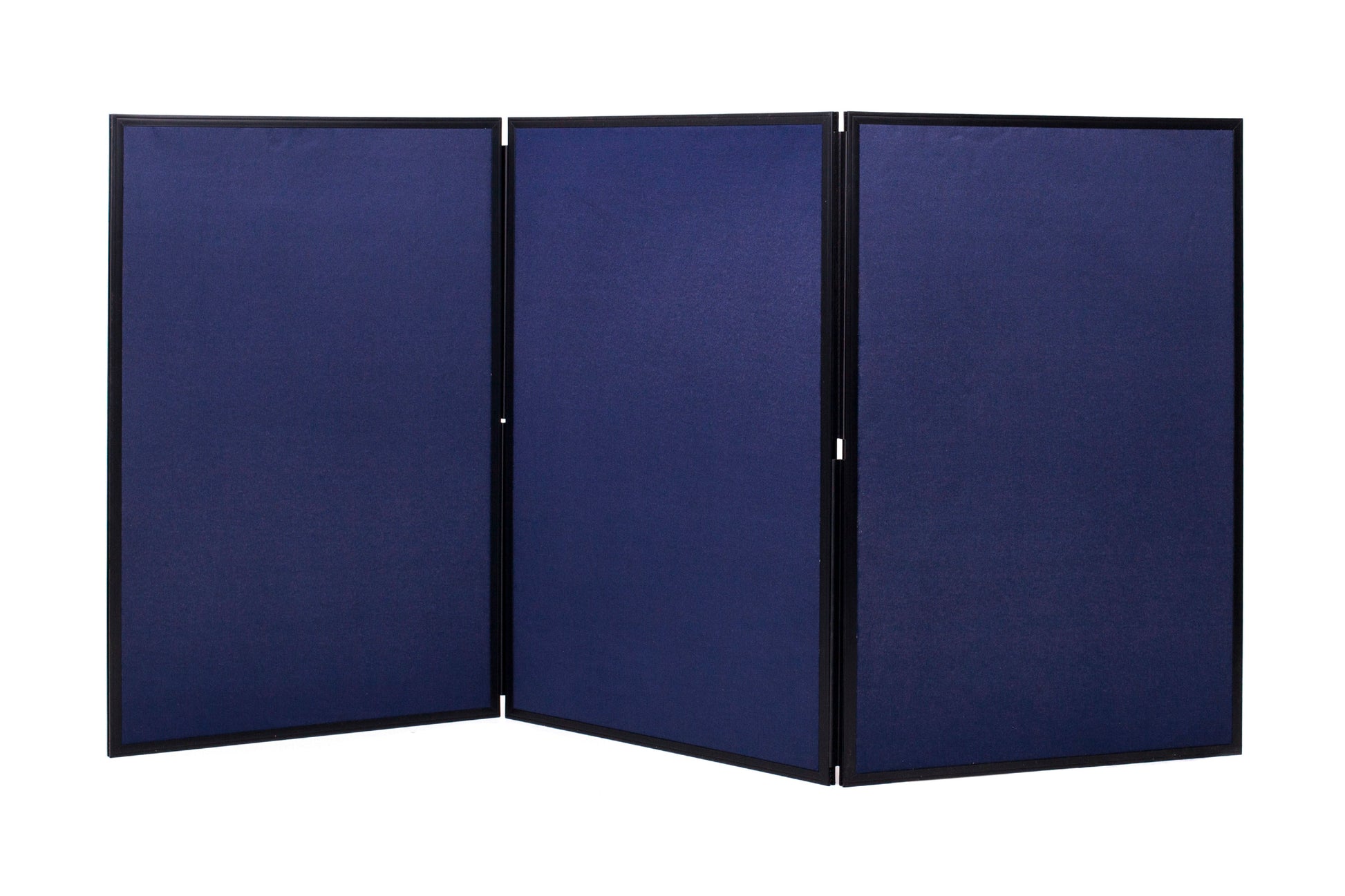 Bi-Office Showboard Exhibition System 3 Panel Blue/Grey - DSP330513 - ONE CLICK SUPPLIES