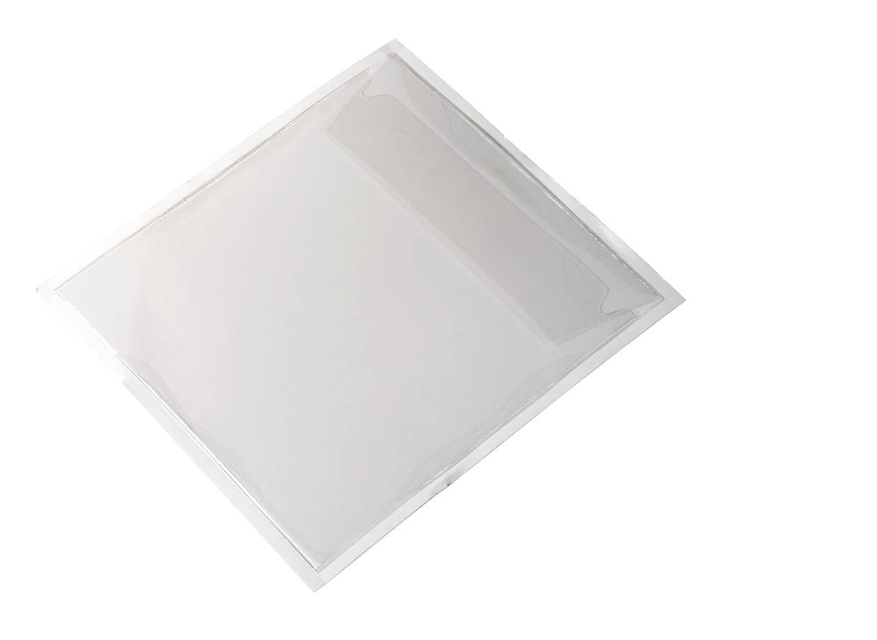 PocketFix CD/DVD Pocket Self Adhesive Clear (Pack 100) 828019 - ONE CLICK SUPPLIES