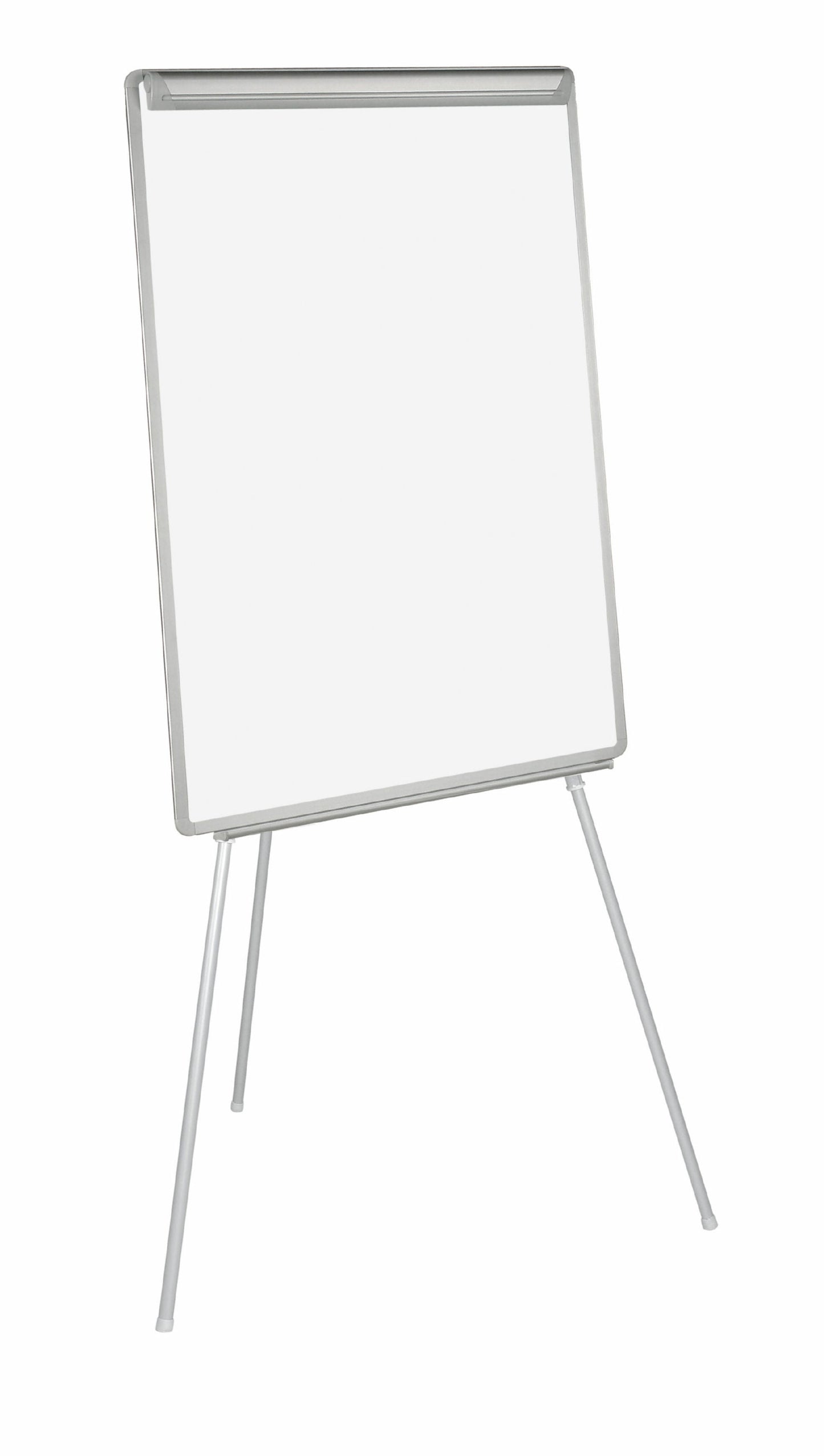 Bi-Office Easy Tripod Flipchart Easel Magnetic 700x1000mm Grey - EA2306045 - ONE CLICK SUPPLIES