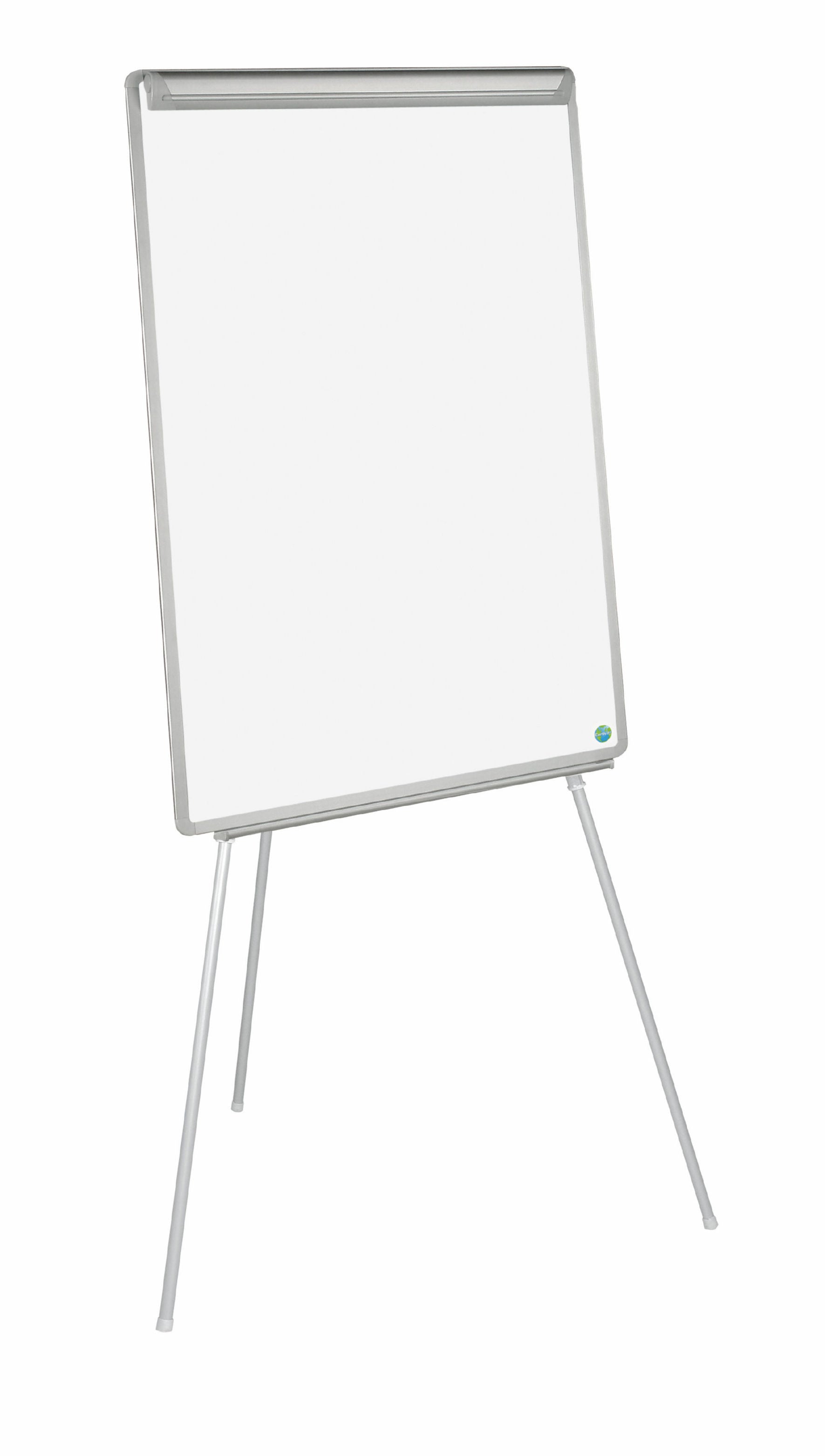 Bi-Office Earth-it Tripod Flipchart Easel Non Magnetic 700x1000mm Grey - EA4676995 - ONE CLICK SUPPLIES